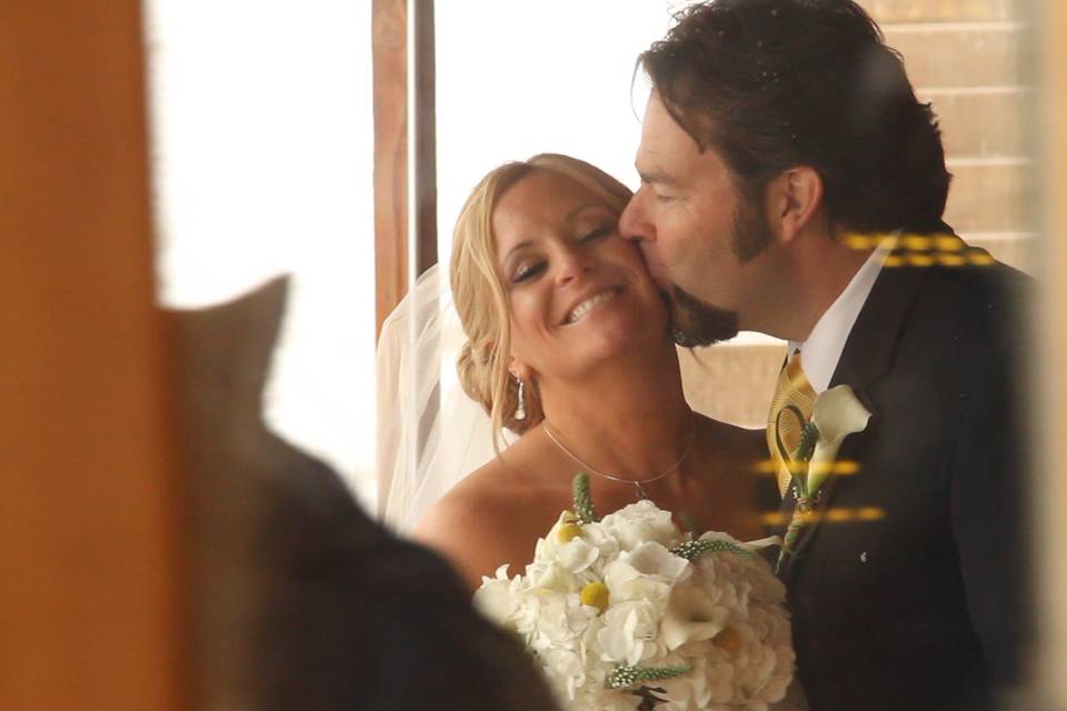 Couple kissing