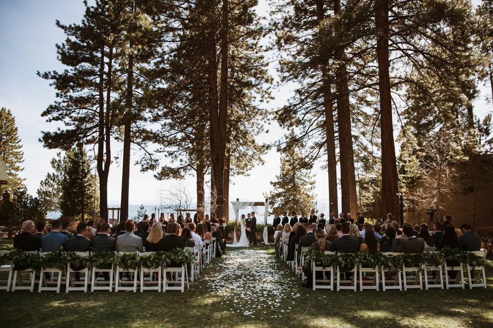 Tahoe Wedding Ceremony