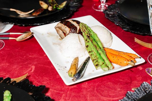 Plated dinner