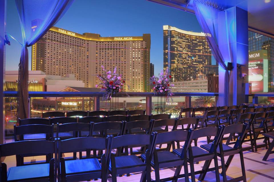 Strip View Balcony