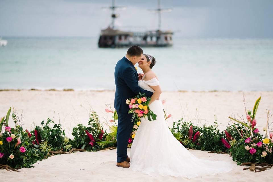 Beach ceremony