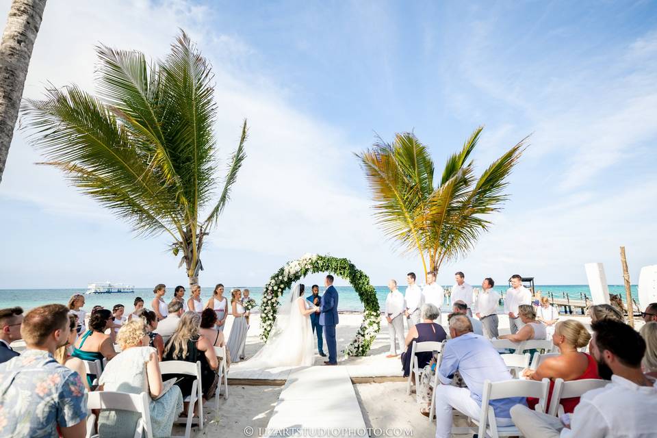 Beach ceremony