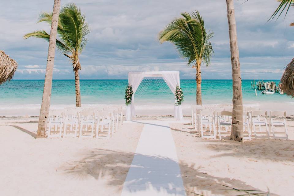 Beach ceremony