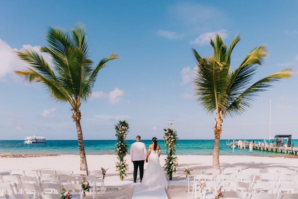 Beach wedding