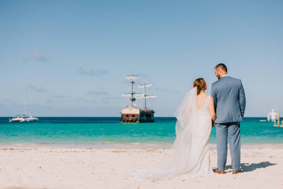 Beach wedding