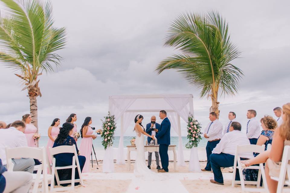 Beach wedding