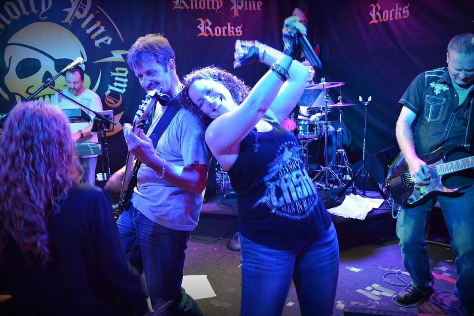 Strangelove Band performing onstage