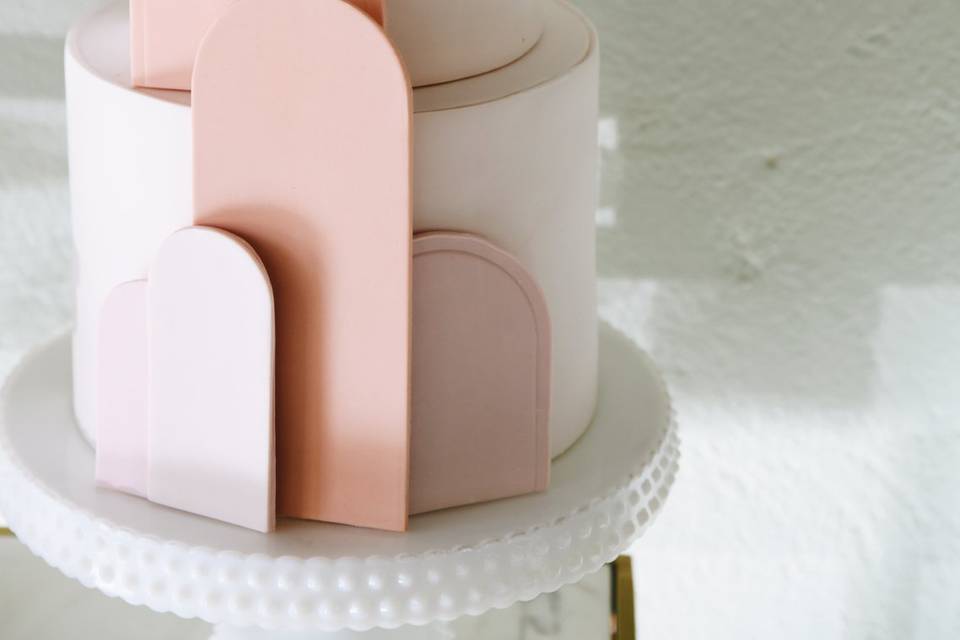 Pink Arch Cake