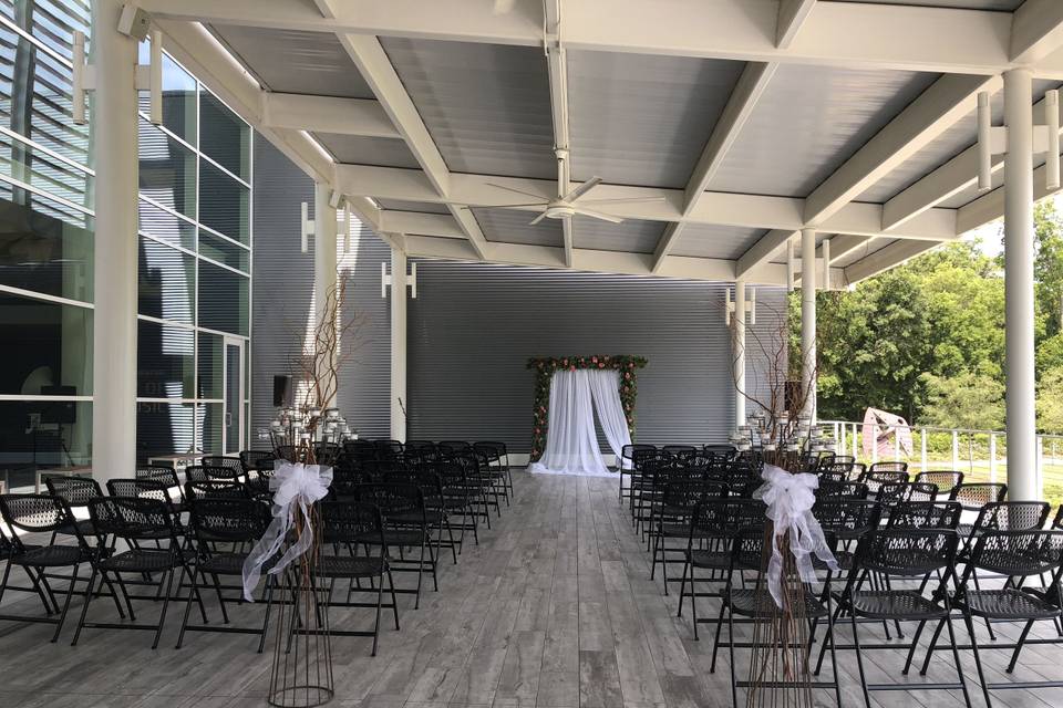 Front Porch-Wedding Ceremony