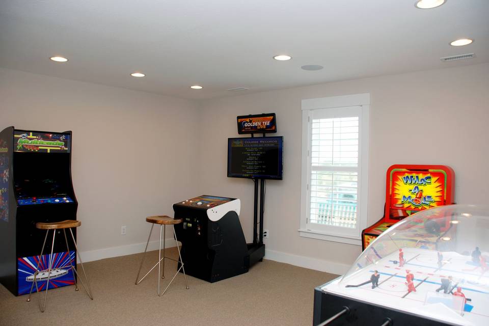 Video game room