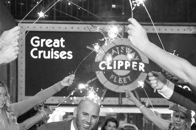 Sparkler send off