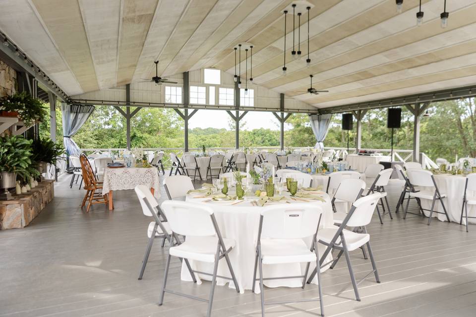 Reception set up