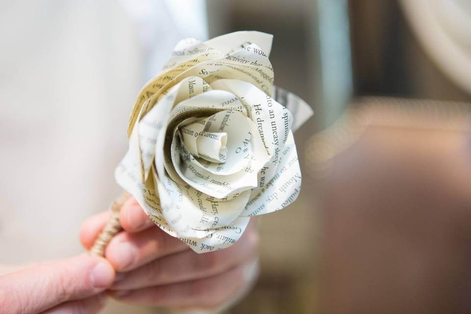 Paper rose