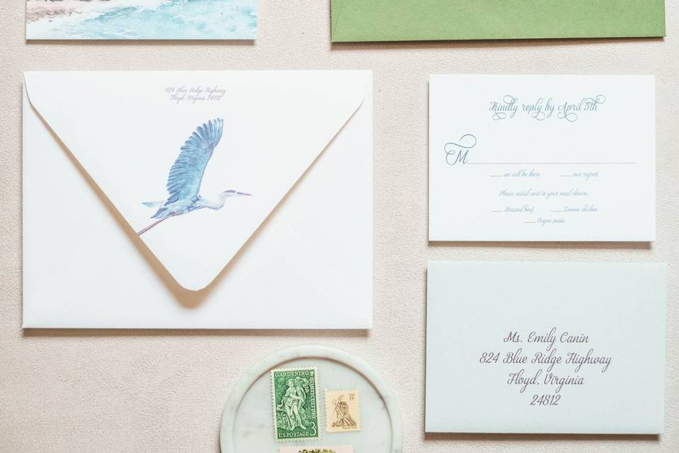 Lighthouse invitations