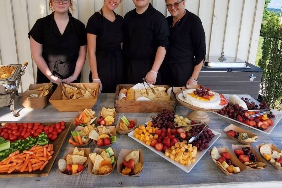 Appetizer station