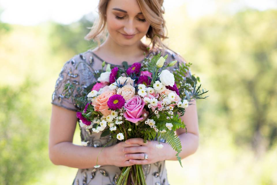 Spring Bridal Bouquet