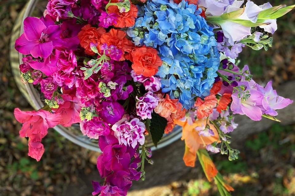 Colorful centerpiece