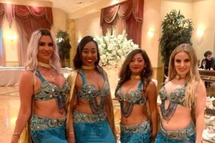 Sparkling costumes