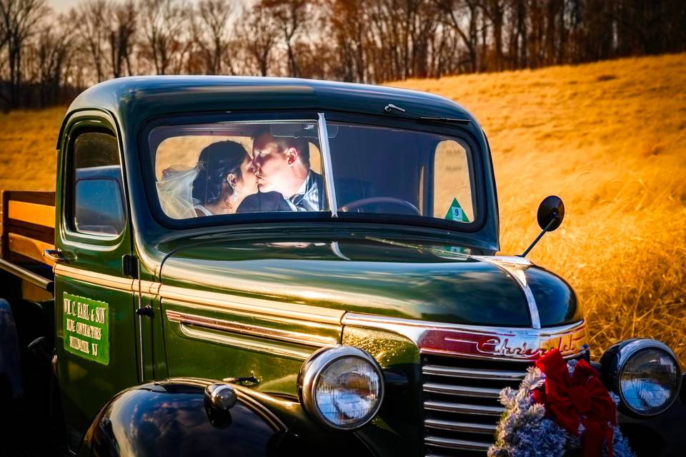 Couple in Truck