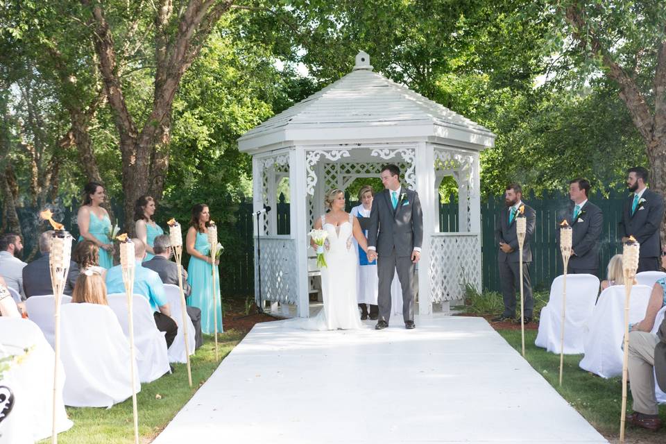 Outdoor wedding