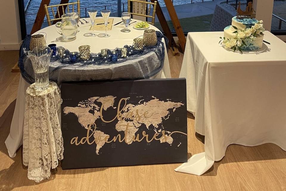 Personalized Sweetheart Table