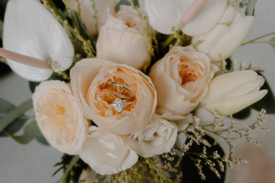 Sierra's Bridal Bouquet