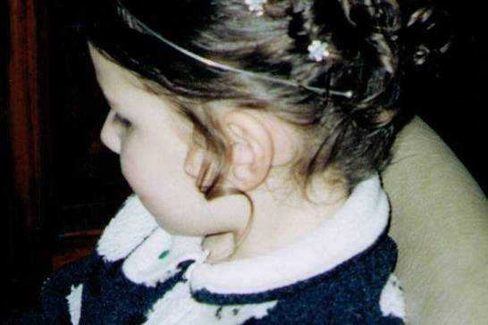 Flower girl hair style