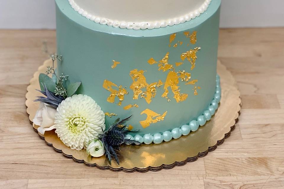 Beth's (2nd) Wedding Cake