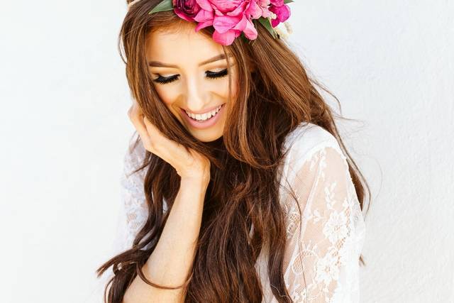 Floral headband