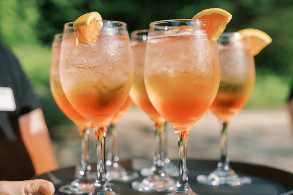 Aperol Spritz cocktail hour