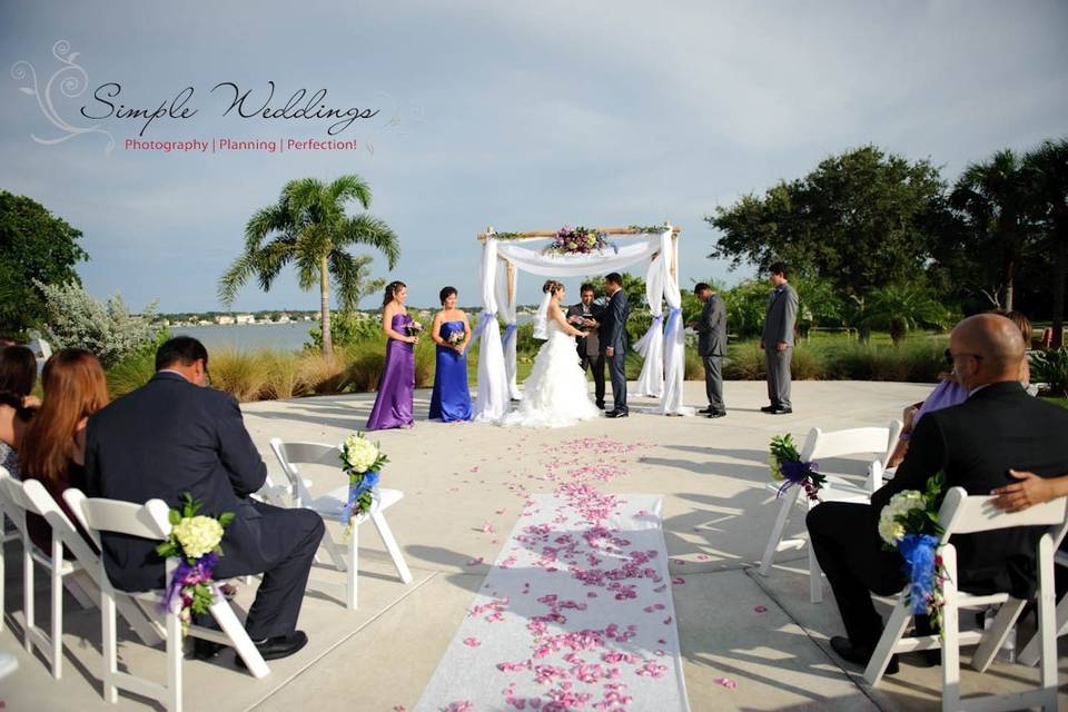 Beach wedding