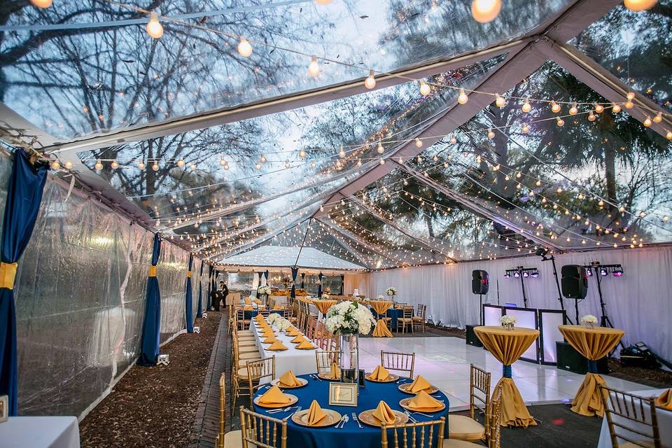 Cleat tent reception