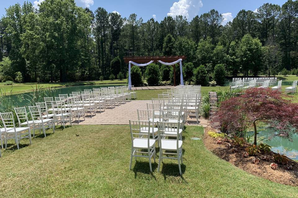 Outdoor ceremony