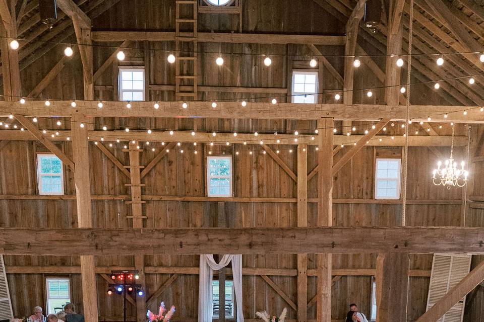 First Dance in old barn