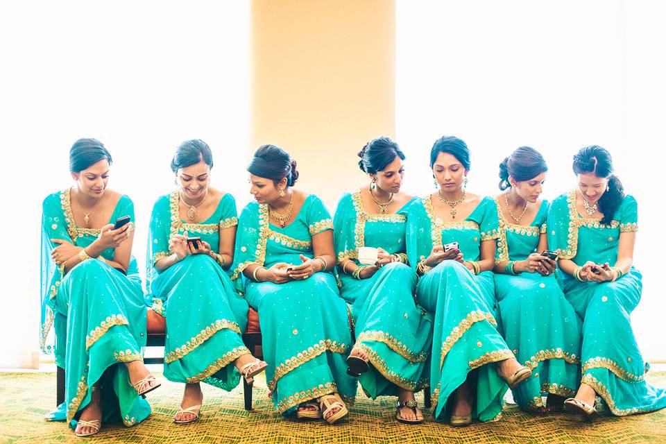 Indian Bridesmaids