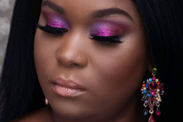 A glam look