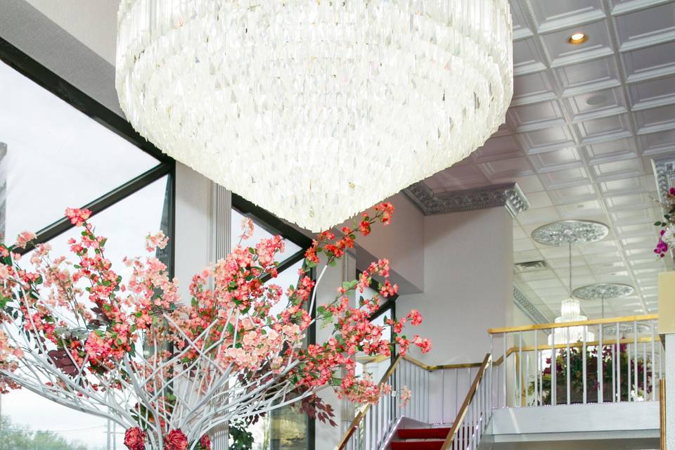 Stairs to Bridal Suites