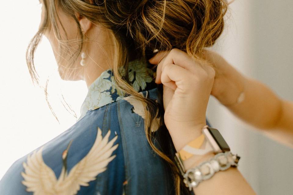 Textured Updo