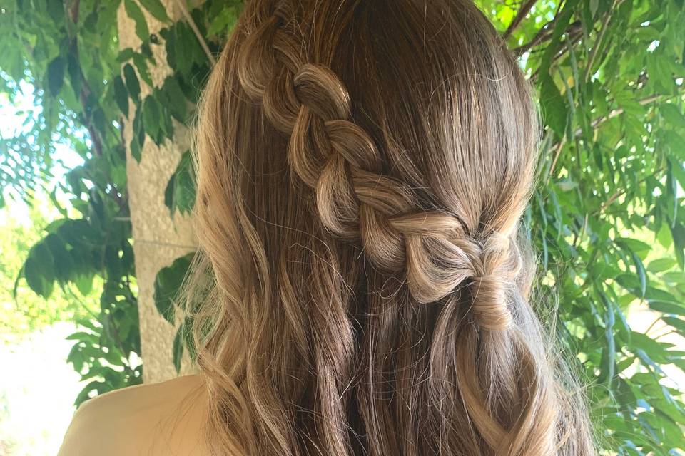 Braided down style