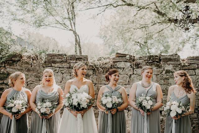 Rustic Elegance Gray Dresses