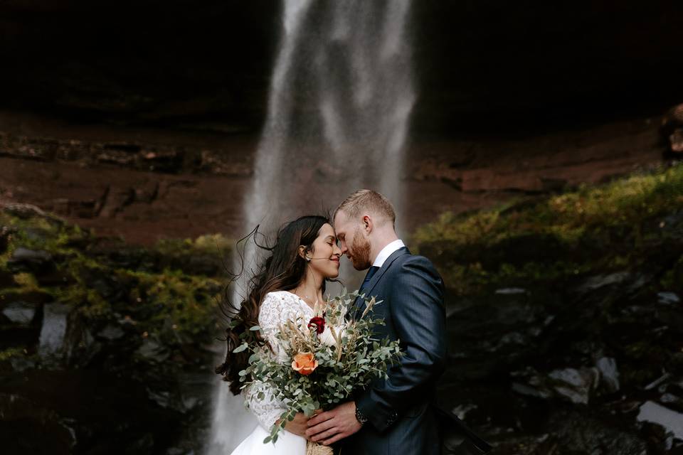 Waterfall Elopement