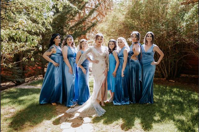 Just a Bride and her beauties