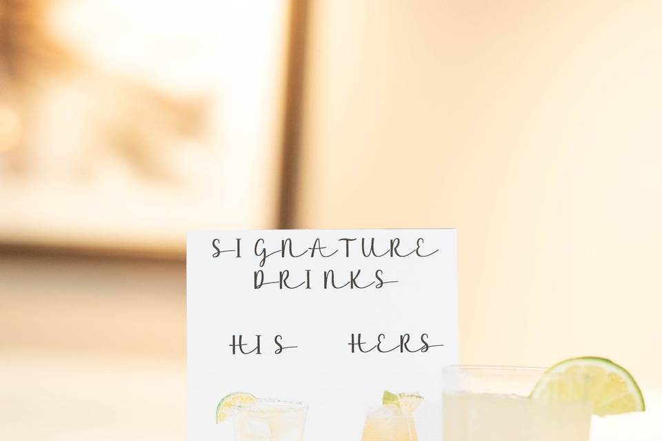 Signature drink