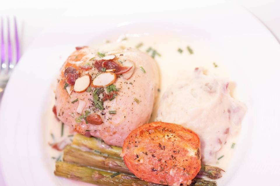 Stuffed Chicken Entree