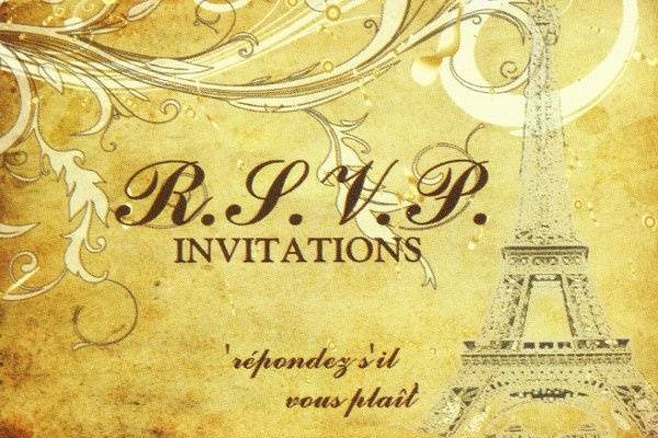R.S.V.P. Invitations
