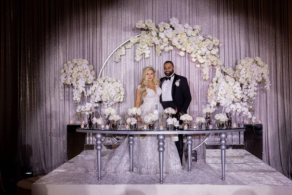 Romantic Sweetheart Table