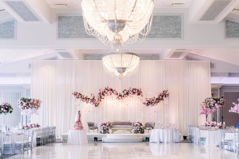 Romantic Stage Decor