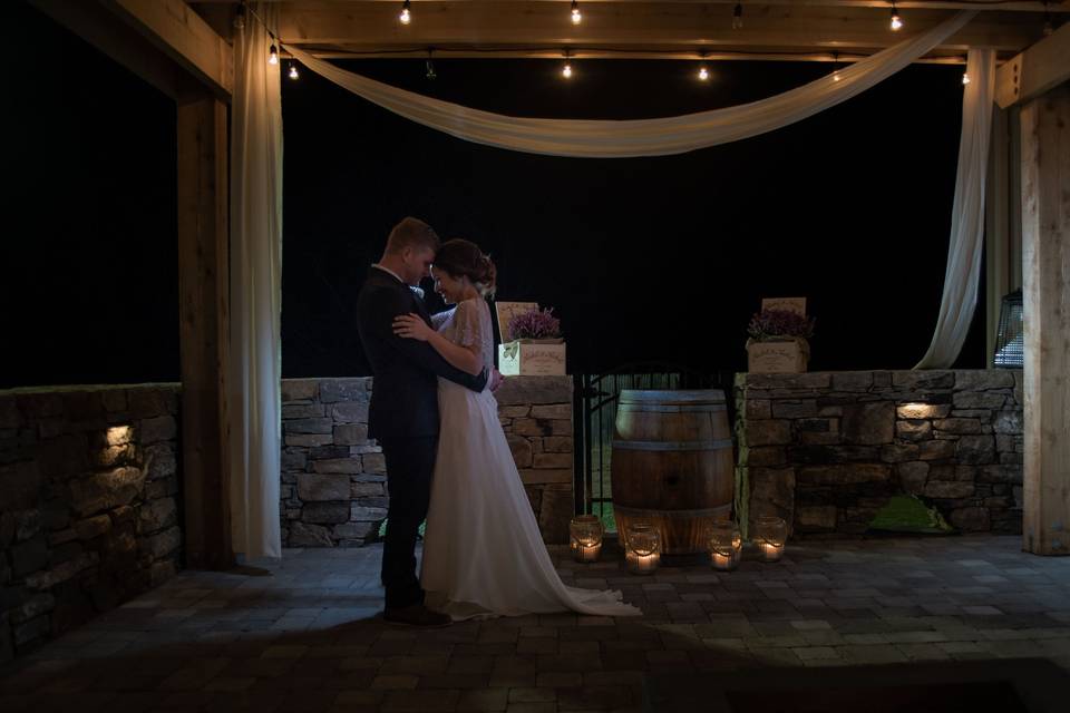 Couple dancing