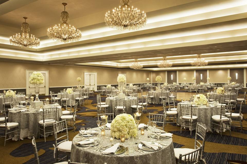 Wedding reception layout