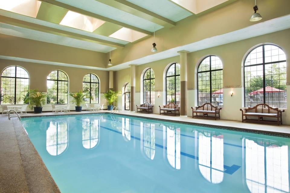 Indoor pool area